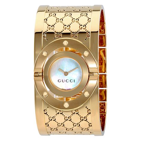 gucci bangle watch for sale|gucci bangle watch with bezels.